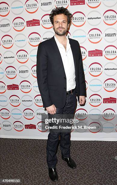 Producer Romain Rousseau attends the 19th Annual City of Lights, City of Angeles Film Festival at the Directors Guild Of America on April 20, 2015 in...