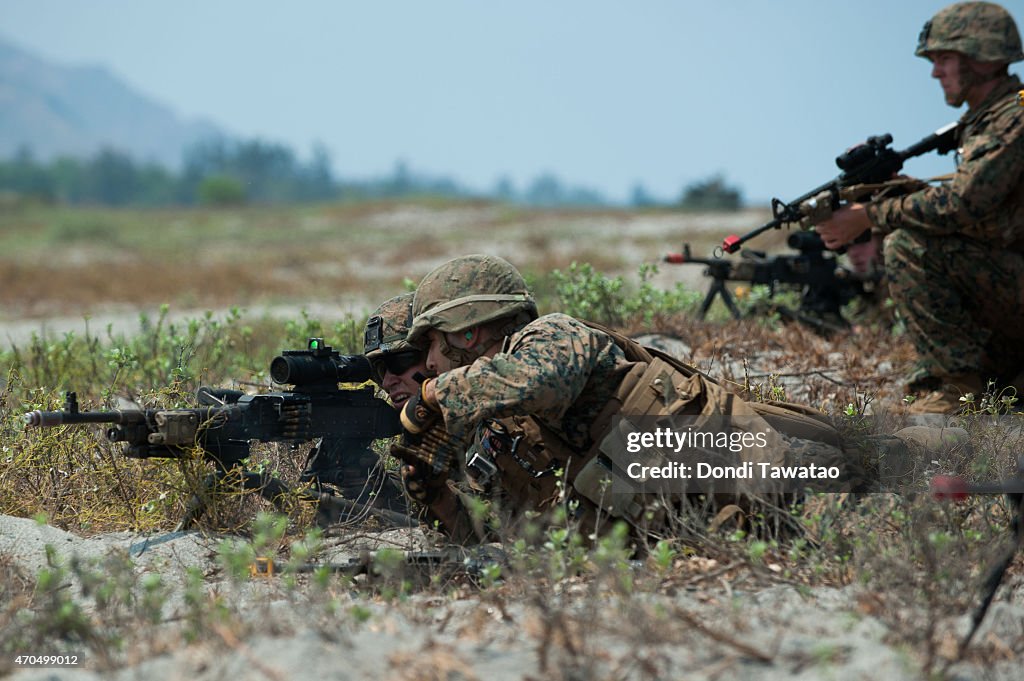 US And Philippine Troops Begin Balikatan War Games Exercise In West Philippine Sea