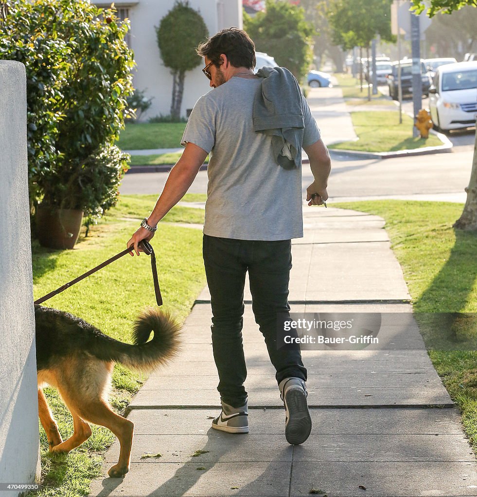 Celebrity Sightings In Los Angeles - April 20, 2015