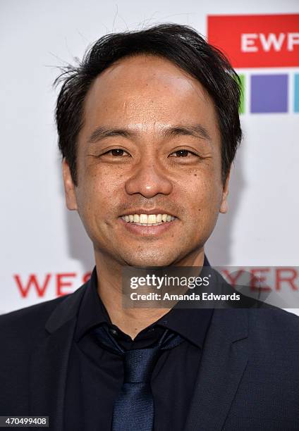 Musician Daniel Ho arrives at the East West Players' Golden Anniversary Visionary Awards Dinner and Silent Auction at the Universal Hilton Hotel on...