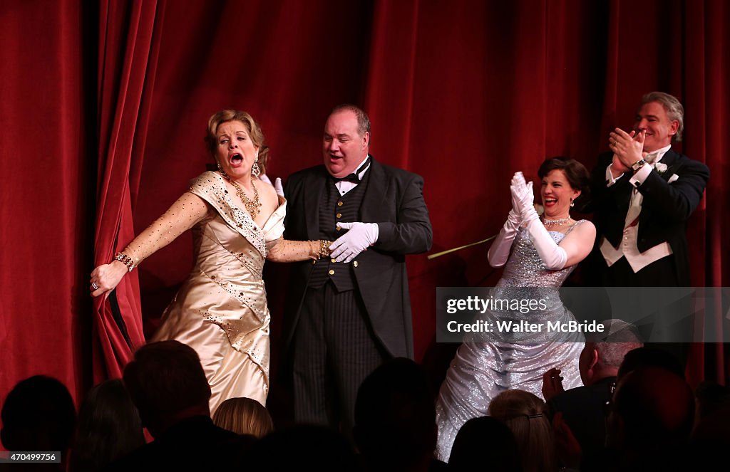 "Living On Love" Broadway Opening Night - Arrivals & Curtain Call