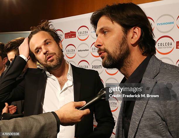 Producer Romain Rousseau, and producer Maxime Delauney attend the 19th Annual City of Lights, City of Angeles Film Festival at the Directors Guild Of...