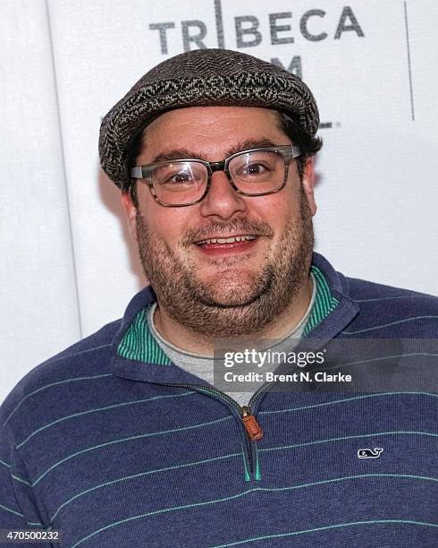 Actor Bobby Moynihan arrives for the World Premiere Narrative: "Slow Learners" during the 2015 Tribeca Film Festival held at Regal Battery Park 11 on...