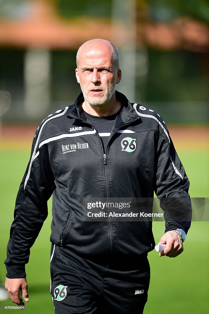 Hannover 96 Unveils New Head Coach Michael Frontzeck