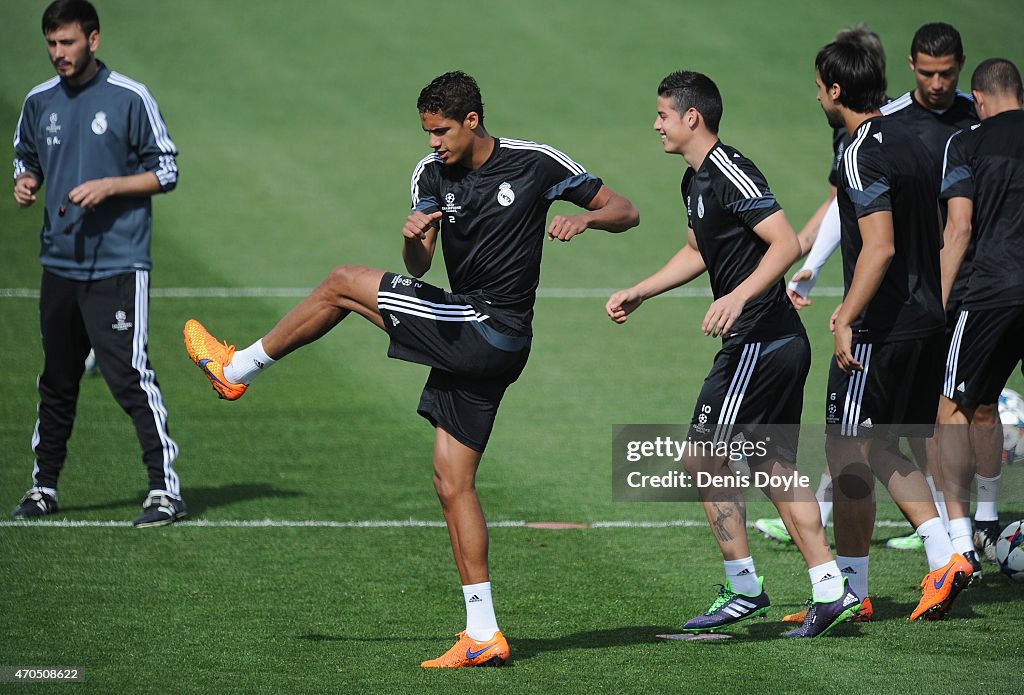 Real Madrid Training and Press Conference