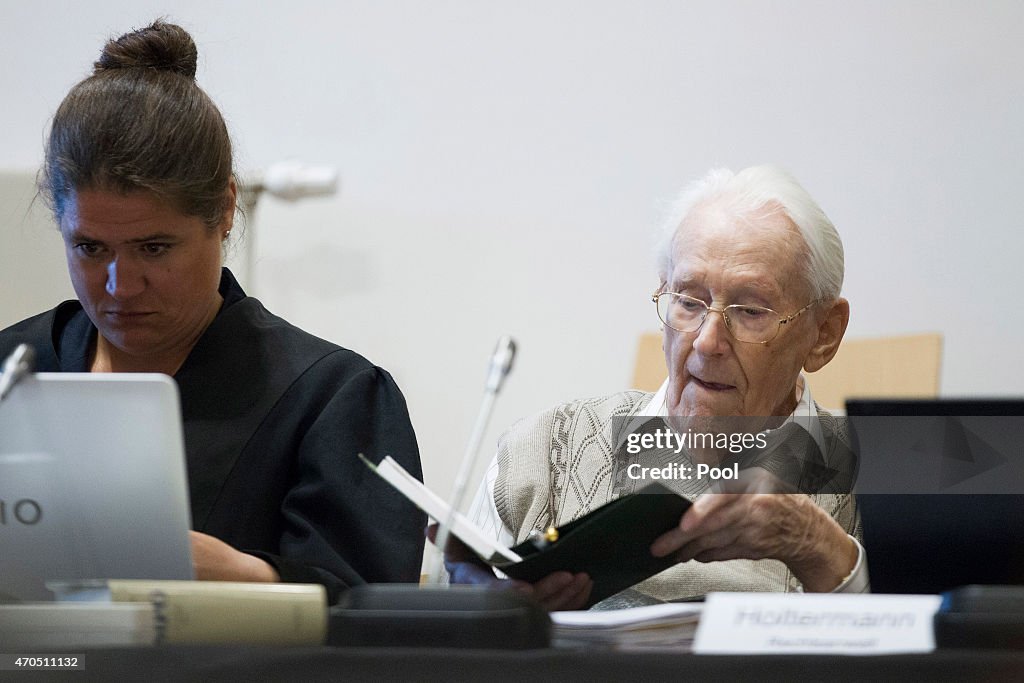 Trial Of Former Auschwitz Accountant Begins In Lueneburg