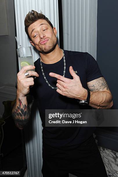 Duncan James attends The Sony Music BRIT Awards 2014 after party at The O2 Arena on February 19, 2014 in London, England.