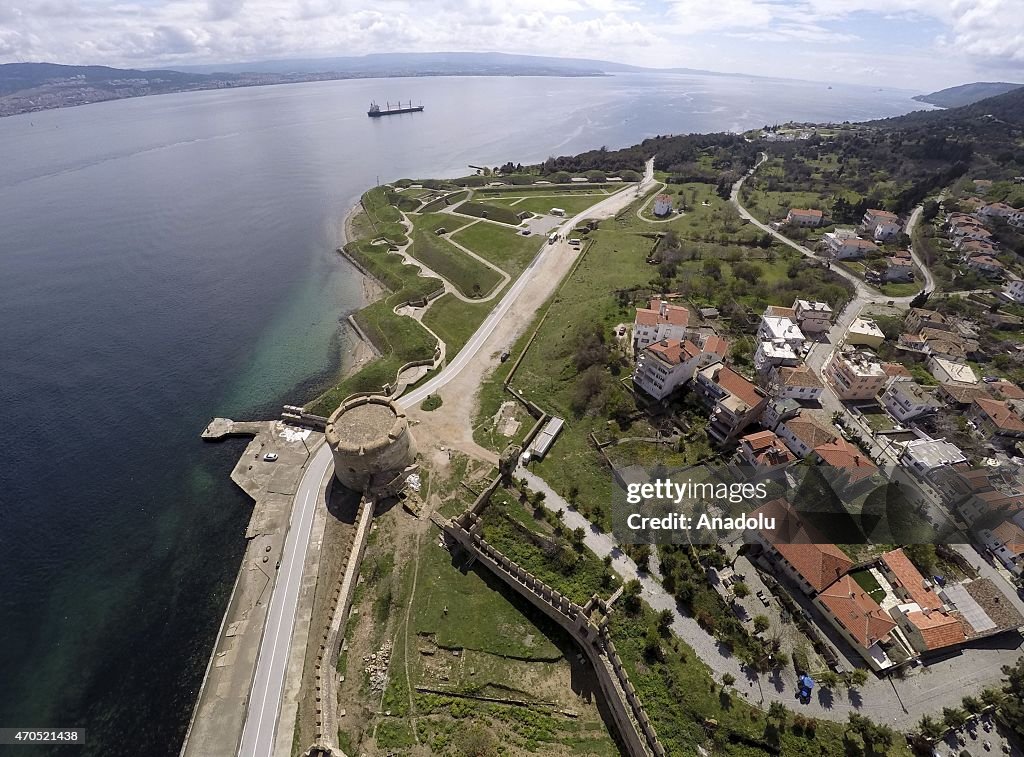 Aerial view of Gallipoli National Park