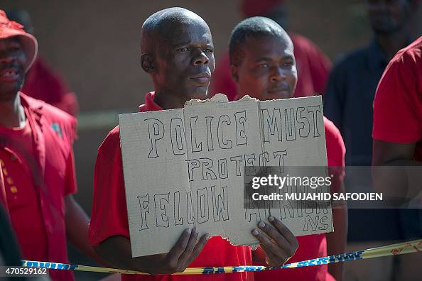 TOPSHOT-SAFRICA-UNREST-RACISM TOPSHOT-SAFRICA-UNREST-RACISM