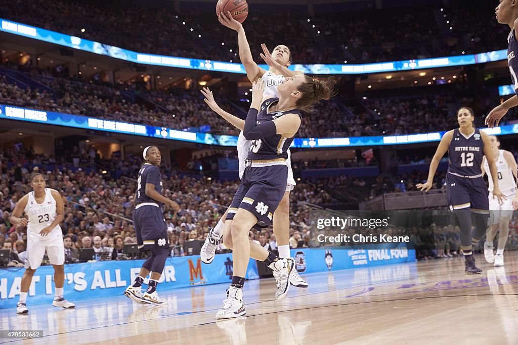 University of Connecticut vs University of Notre Dame, 2015 NCAA Women's National Championship