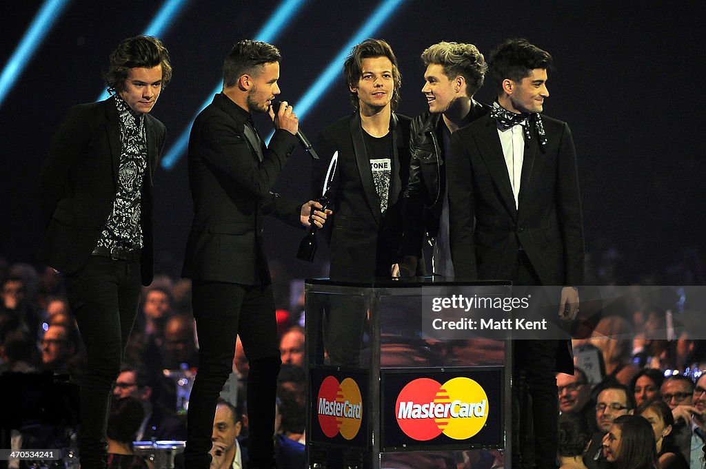 The BRIT Awards 2014 - Show