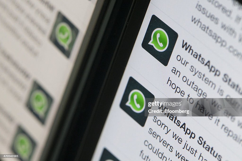 Images of WhatsApp As Facebook Inc. Makes Acquisition For $19 Billion