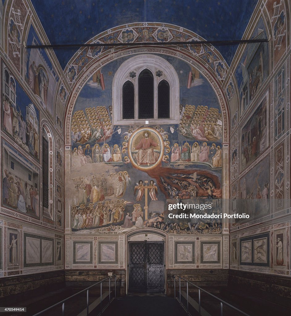 "Last Judgement (Giudizio Universale), by Giotto, 1303-1305, 14th Century, fresco"