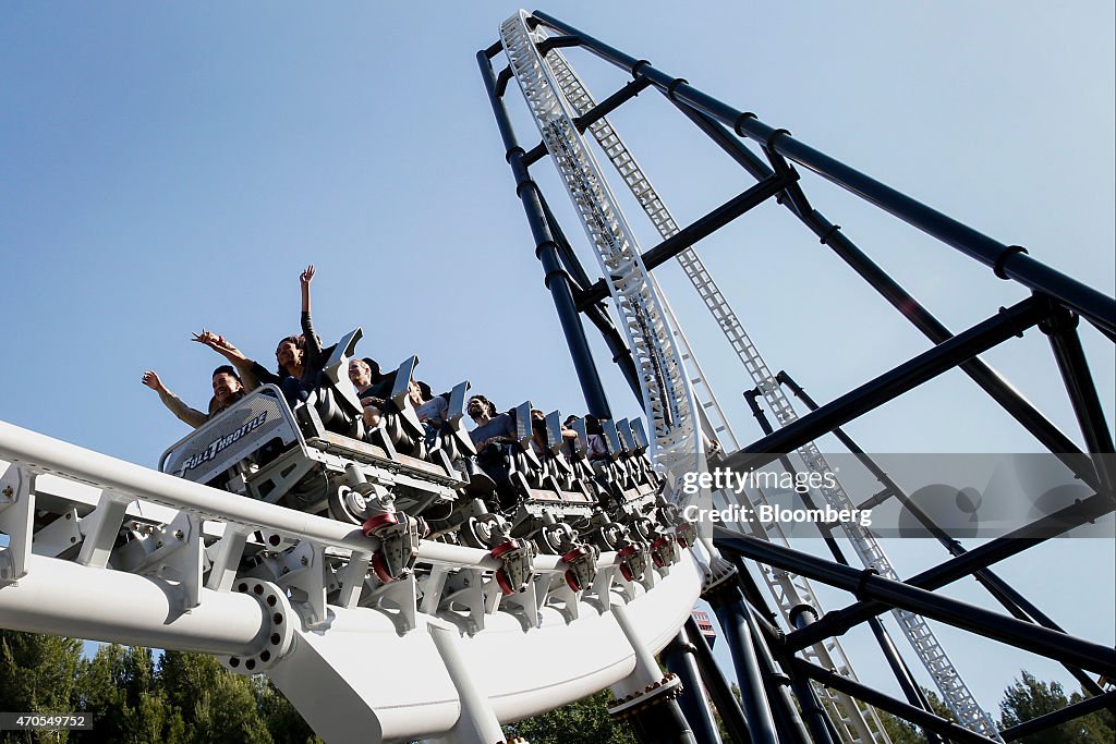 Inside Six Flags Magic Mountain Amusement Park Ahead Of Earnings Figures