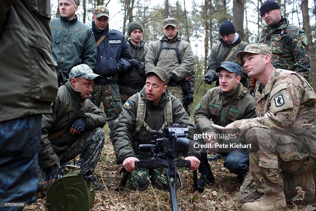 American Forces And Ukranian National Guard Take Part In Operation Fearless Guardian