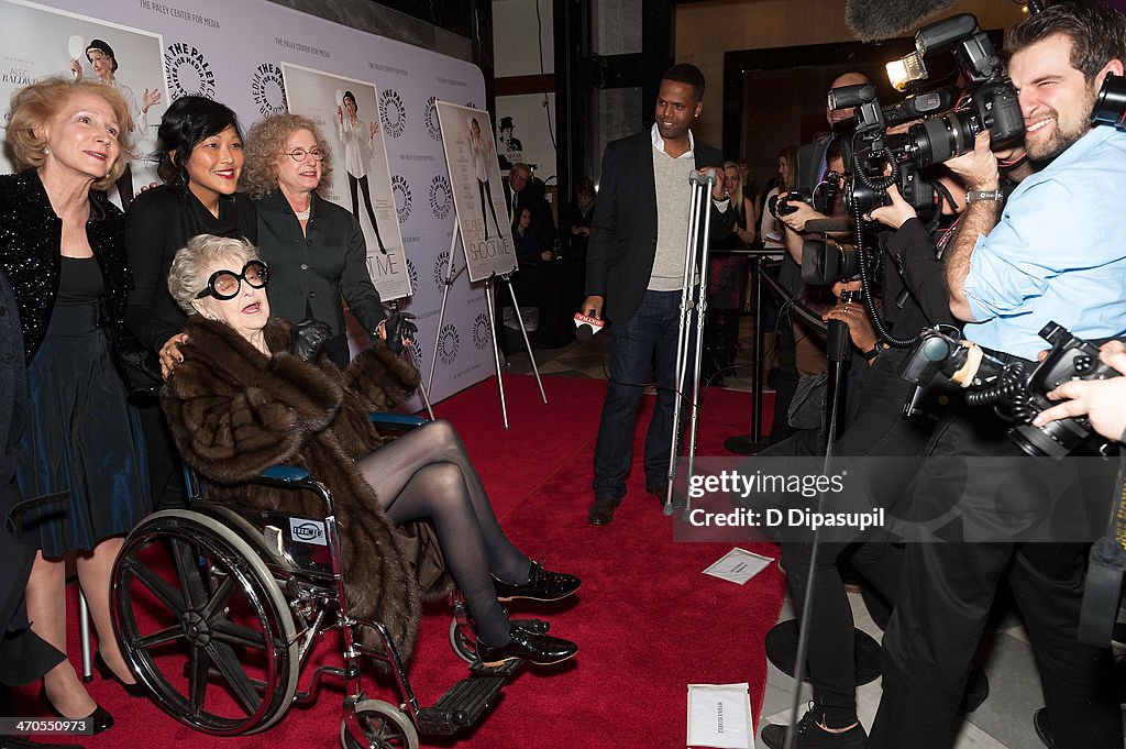 Producer Elizabeth Hemmerdinger, Elaine Stritch, director Chiemi