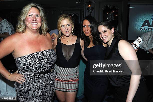 Bridget Everett, Creator/Executive Producer Amy Schumer, Rachel Feinstein and writer/producer of "Inside Amy Schumer" Kim Caramele attend the Inside...