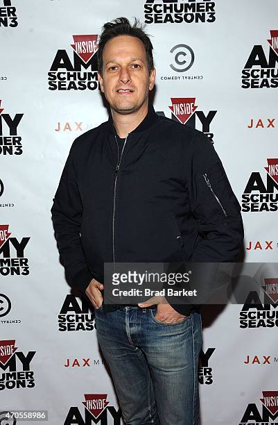 Josh Charles attends the Inside Amy Schumer 3rd Season Premiere Party on April 19, 2015 in New York City.