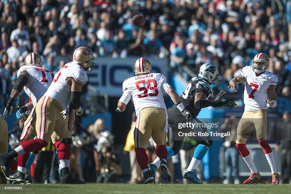 San Francisco 49ers v Carolina Panthers