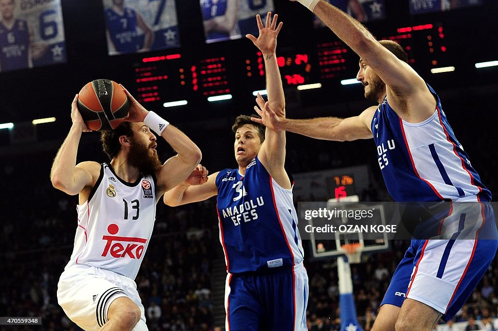 BASKET-EURL-ANADOLU-EFES-REAL-MADRID