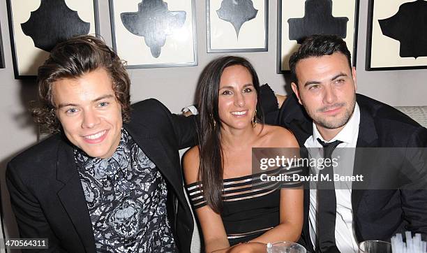 Harry Styles attends The BRIT Awards 2014 Sony after party on February 19, 2014 in London, England.