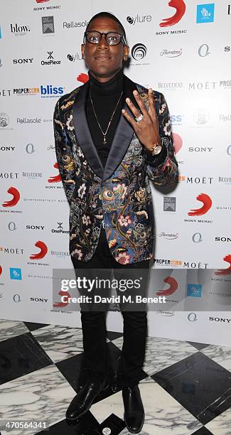 Labrinth attends The BRIT Awards 2014 Sony after party on February 19, 2014 in London, England.