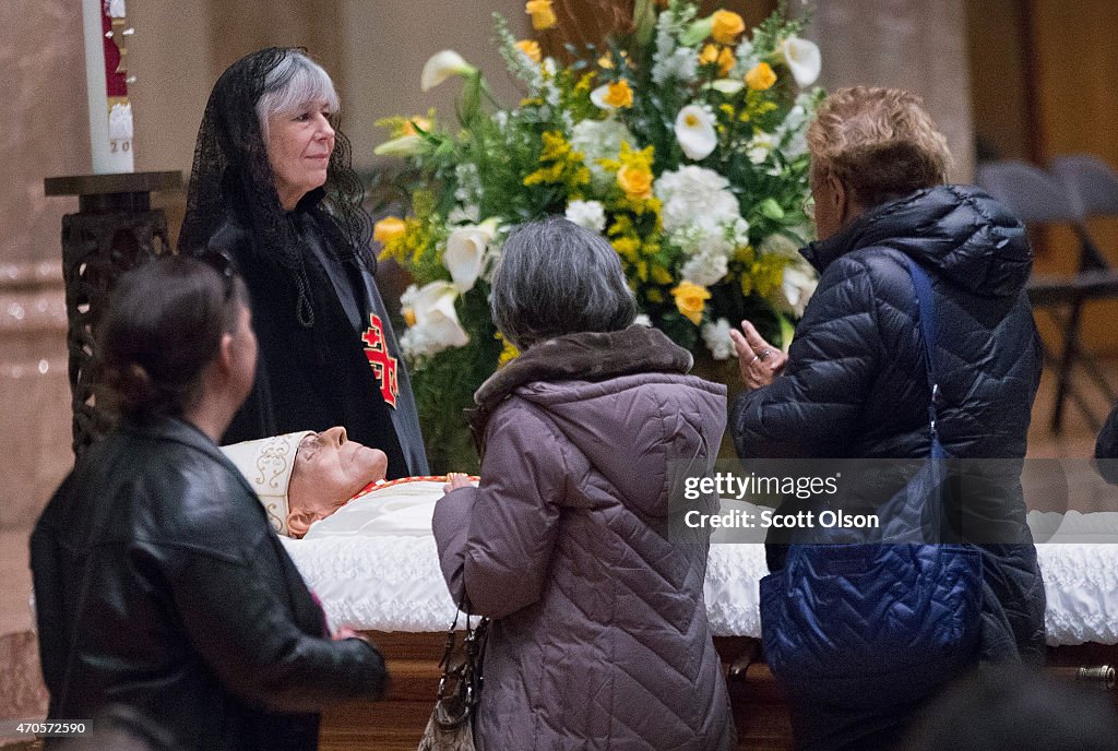 Chicago Catholics Pay Respects To Late Francis Cardinal George