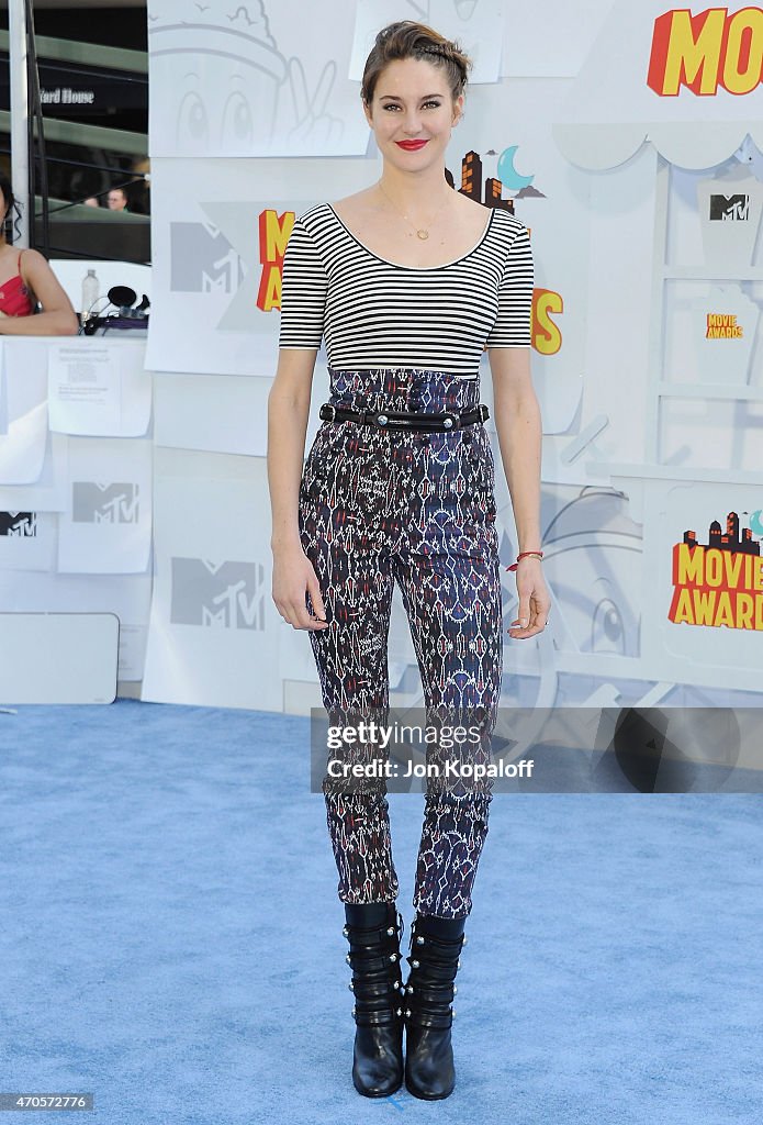 2015 MTV Movie Awards - Arrivals