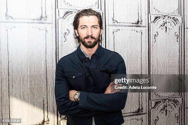 Actor Michiel Huisman attends AOL Build Speakers Series: Michiel Huisman at AOL Studios In New York on April 21, 2015 in New York City.