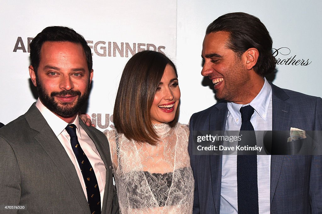 RADiUS With The Cinema Society & Brooks Brothers Host The New York Premiere Of "Adult Beginners"