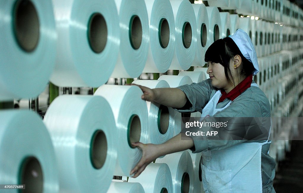CHINA-ECONOMY-MANUFACTURING