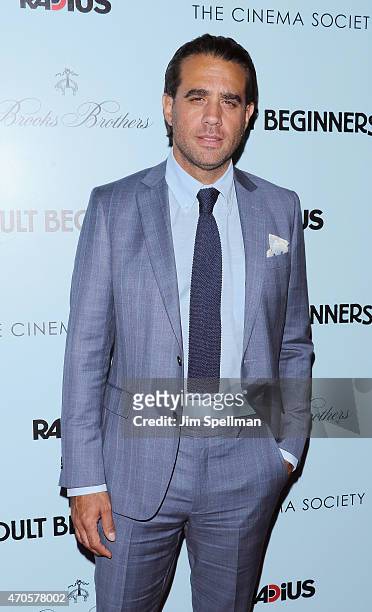 Actor Bobby Cannavale attends RADiUS with the Cinema Society & Brooks Brothers host the New York premiere of "Adult Beginners" at AMC Lincoln Square...