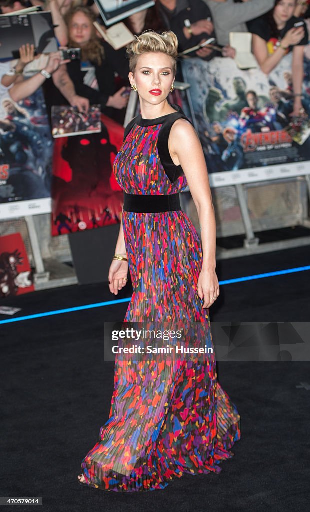 "The Avengers: Age Of Ultron" - European Premiere - Red Carpet Arrivals