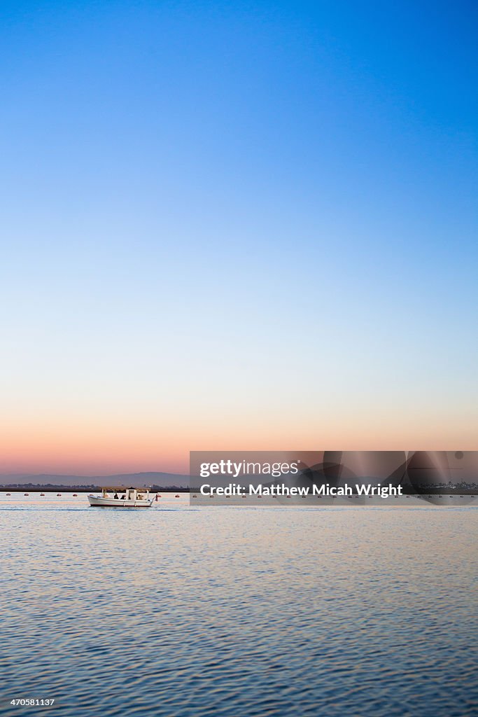 A winters day along the coastline