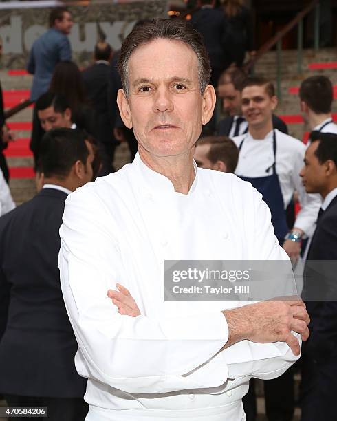 Chef Thomas Keller attends the 2015 Tribeca Film Festival Vanity Fair Party at the New York Supreme Court on April 14, 2015 in New York City.