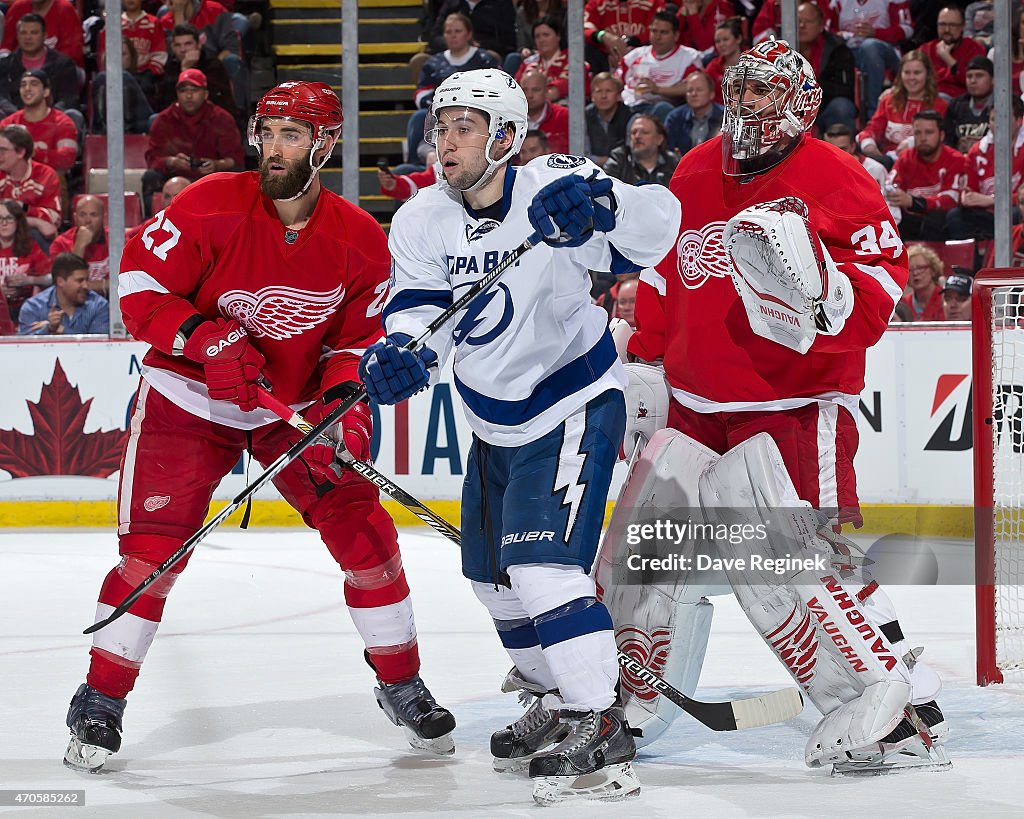 Tampa Bay Lightning v Detroit Red Wings - Game Three