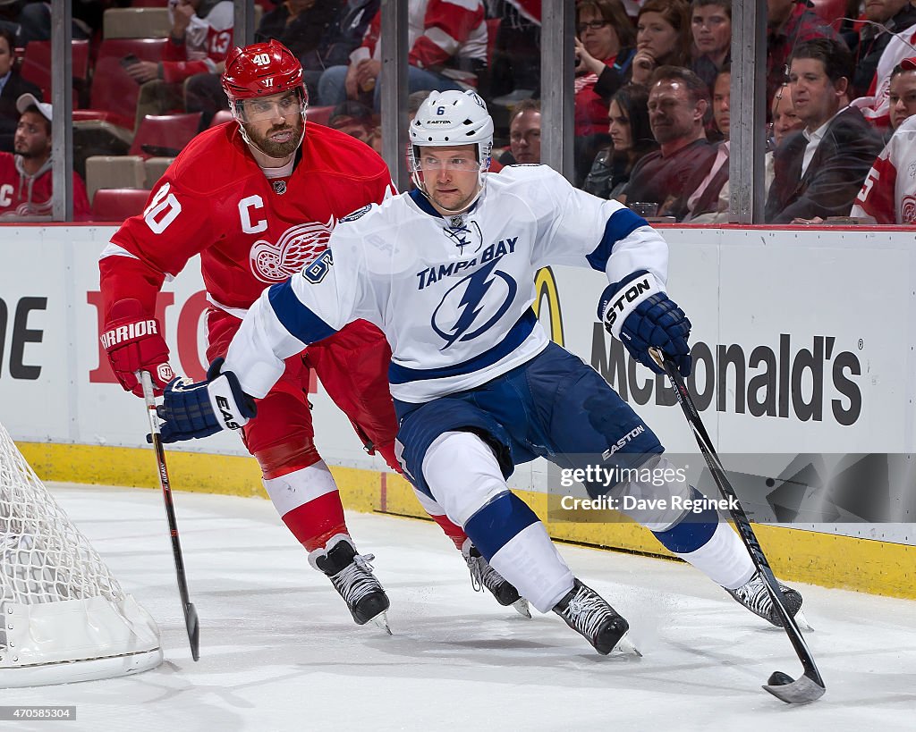 Tampa Bay Lightning v Detroit Red Wings - Game Three