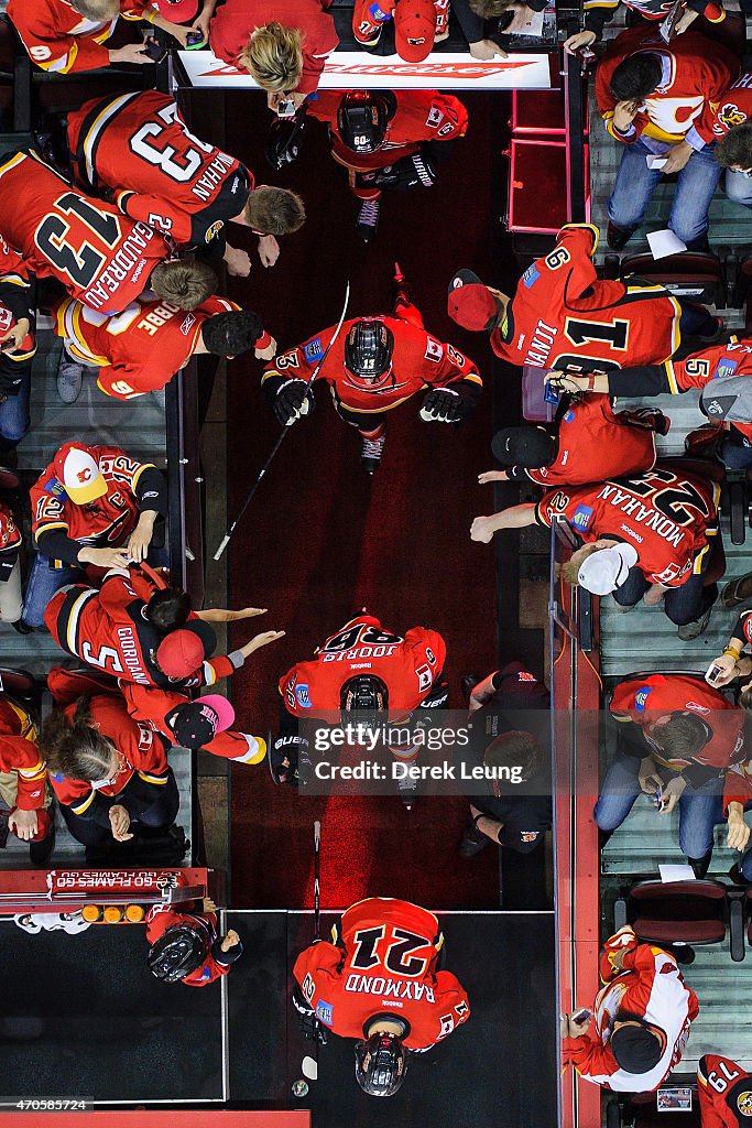 Vancouver Canucks v Calgary Flames - Game Four