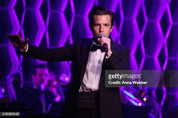 Brandon Flowers performed at The Lincoln Motor Company and Tribeca Film Festival special centennial tribute on Tuesday, honoring the great Frank...
