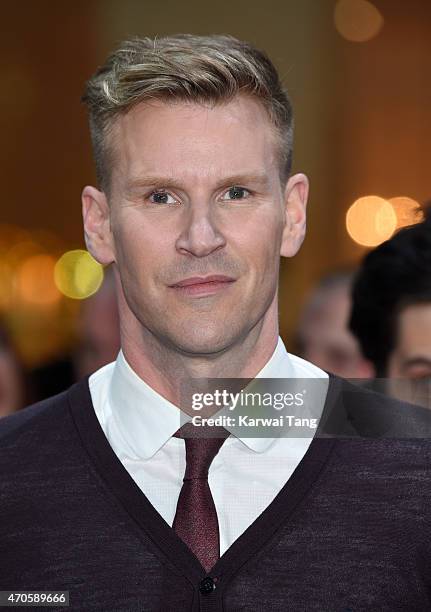 Craig Stevens attends the European premiere of "The Avengers: Age Of Ultron" at Westfield London on April 21, 2015 in London, England.
