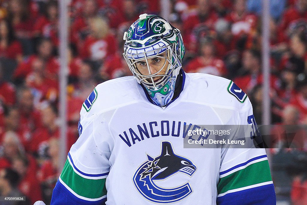 Vancouver Canucks v Calgary Flames - Game Four