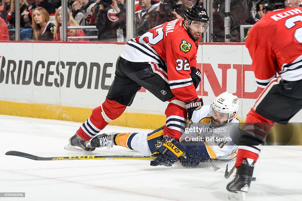 Nashville Predators v Chicago Blackhawks - Game Four