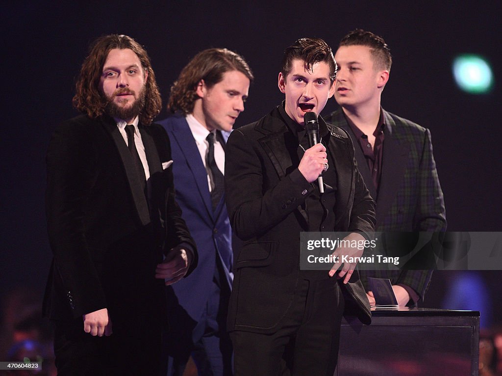 The BRIT Awards 2014 - Show