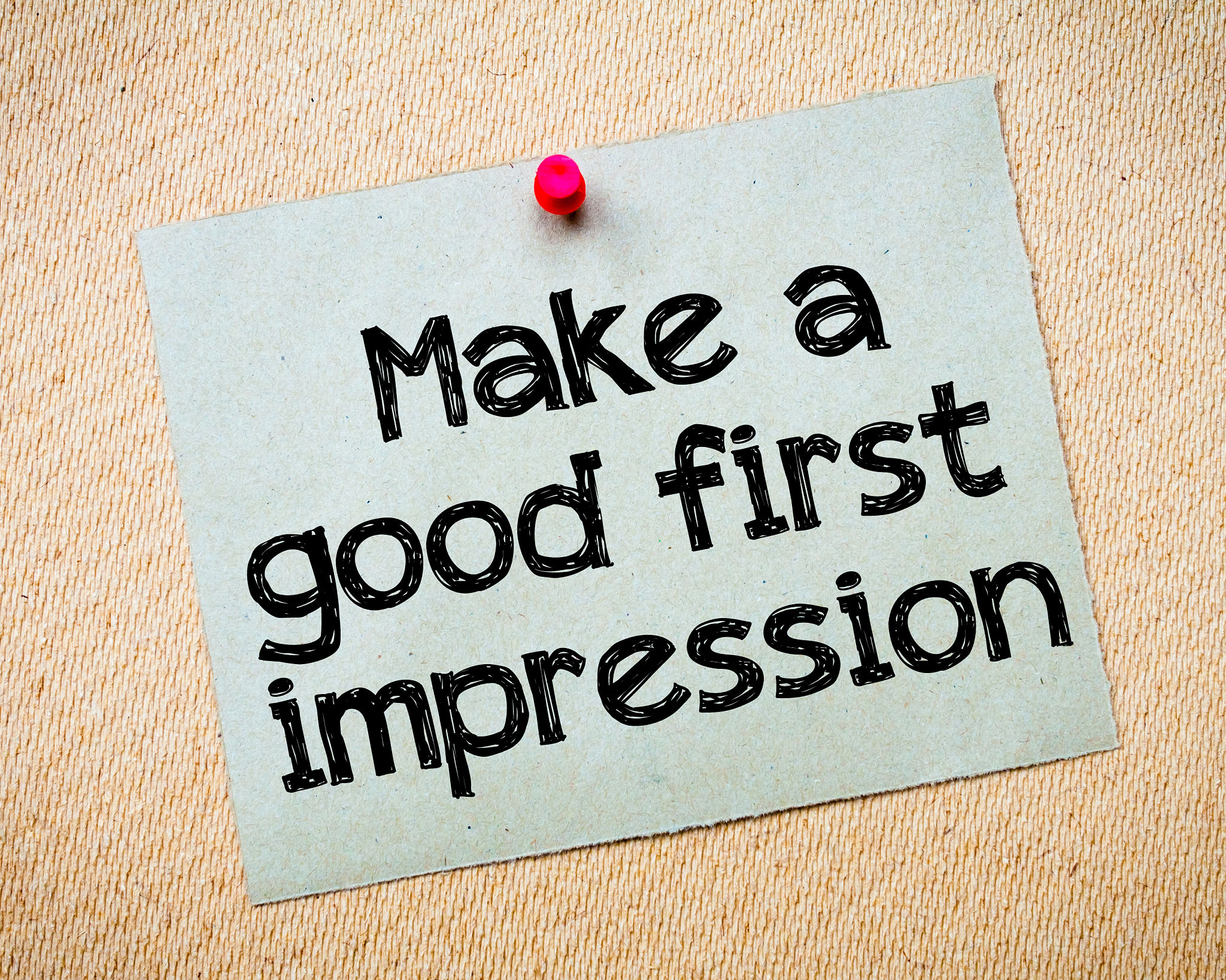 first impressions