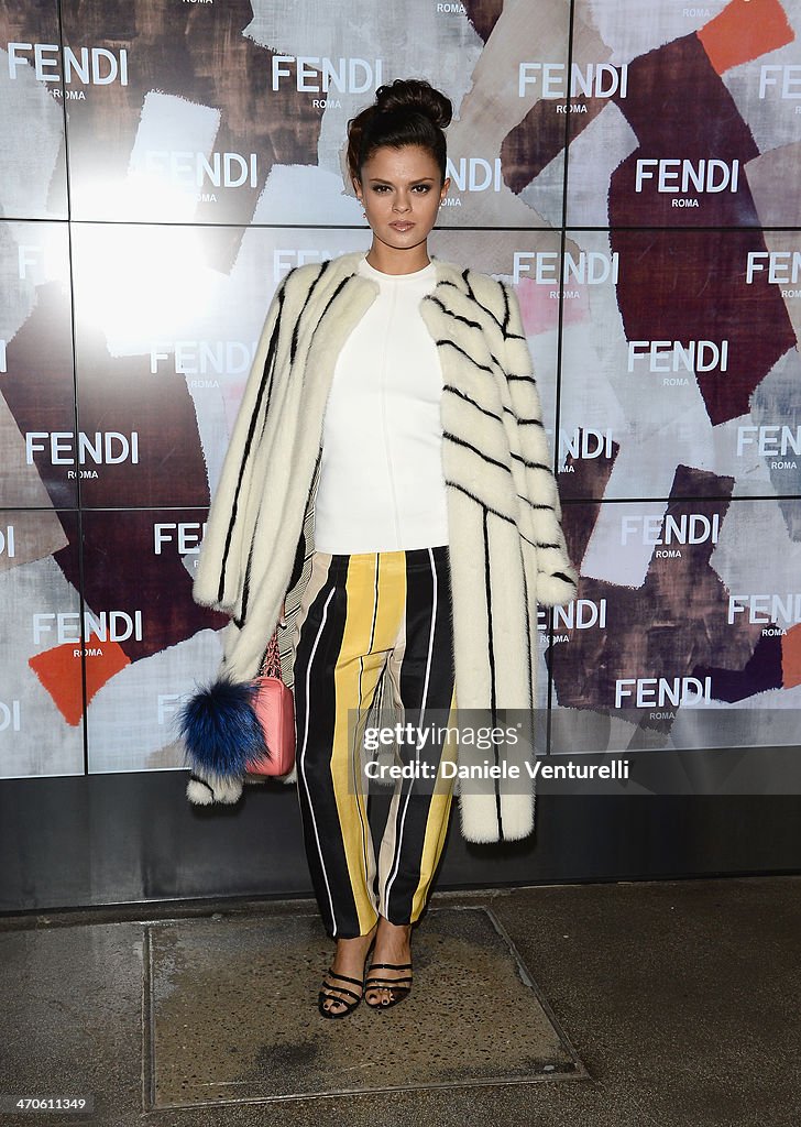 Fendi - Front Row - Milan Fashion Week Womenswear Autumn/Winter 2014