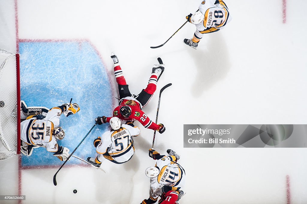 Nashville Predators v Chicago Blackhawks - Game Four