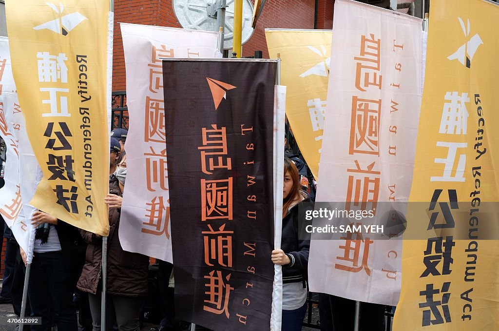 TAIWAN-POLITICS-REFERENDUM