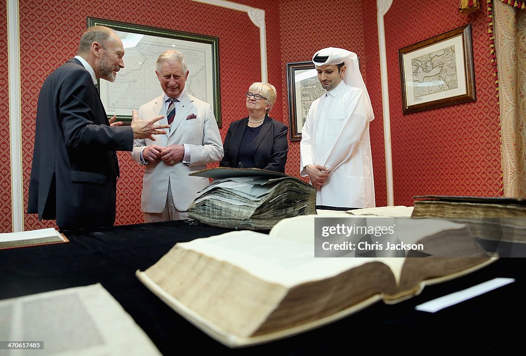 Prince Charles Visits Qatar - Day 2