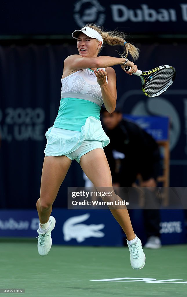 WTA Dubai Duty Free Tennis  Championship - Day Four