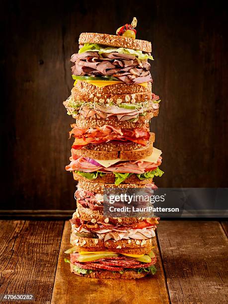 what's your favourite sandwich - honey ham stock pictures, royalty-free photos & images